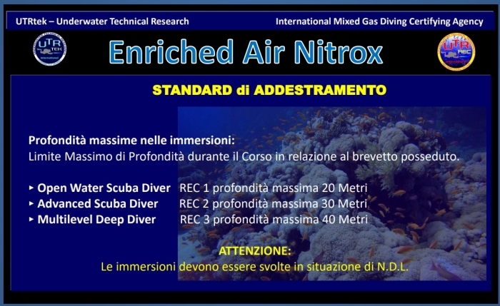 Enriched Air Nitrox - NDL Time_Standard