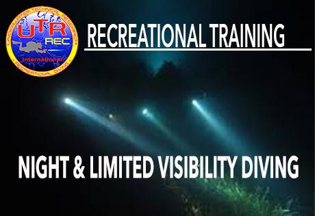 UTRtek Recreational Training Night & Liomited Visibility Diving