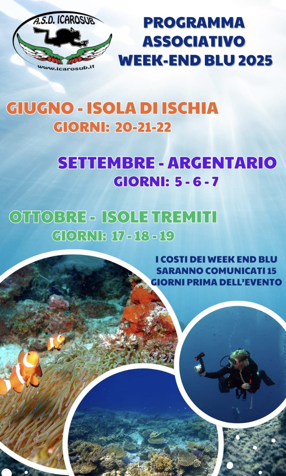 Programma Estate 2025 IcaroSub